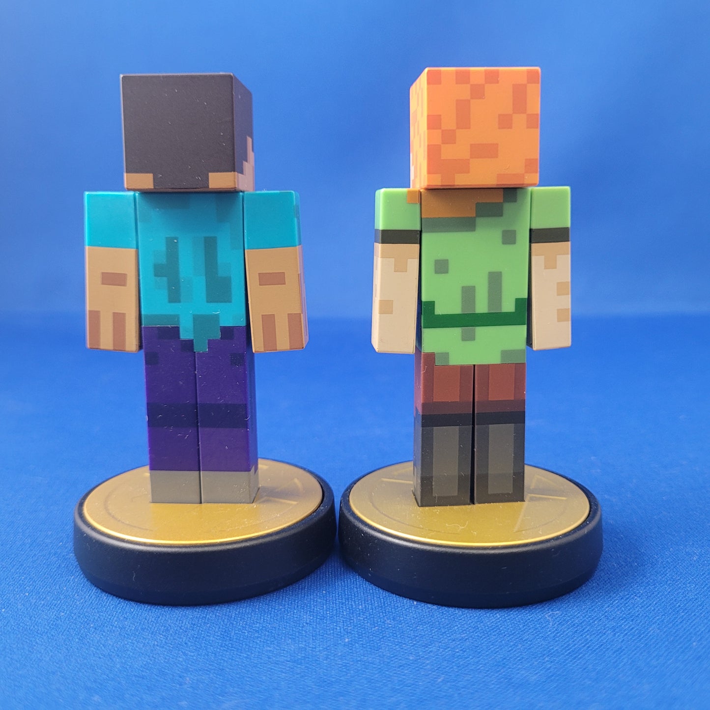 Nintendo Amiibo - Steve & Alex (Minecraft) - Super Smash Bros.