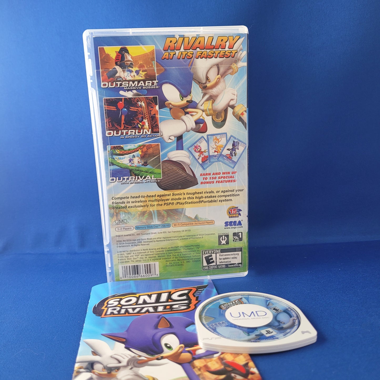 Playstation Portable PSP - Sonic Rivals