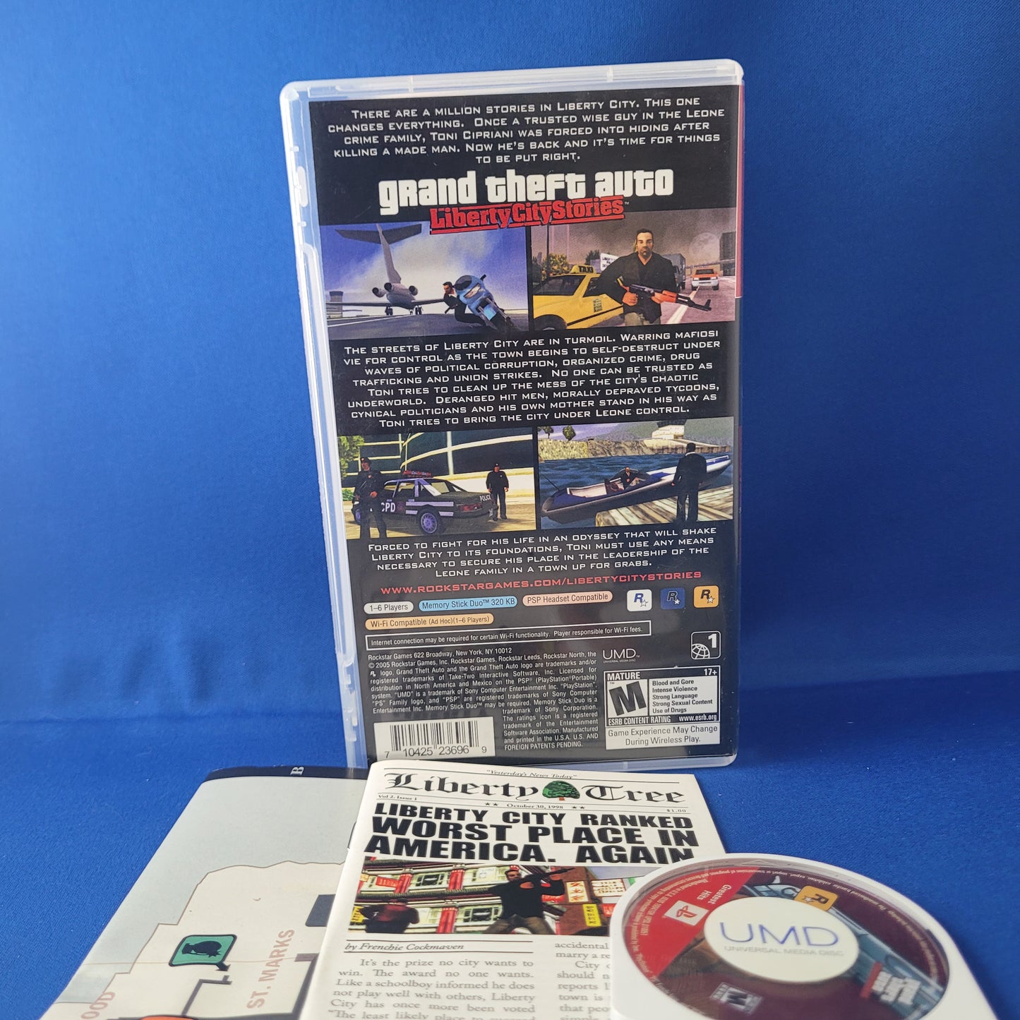 Playstation Portable PSP - Grand Theft Auto: Liberty City Stories - Greatest Hits