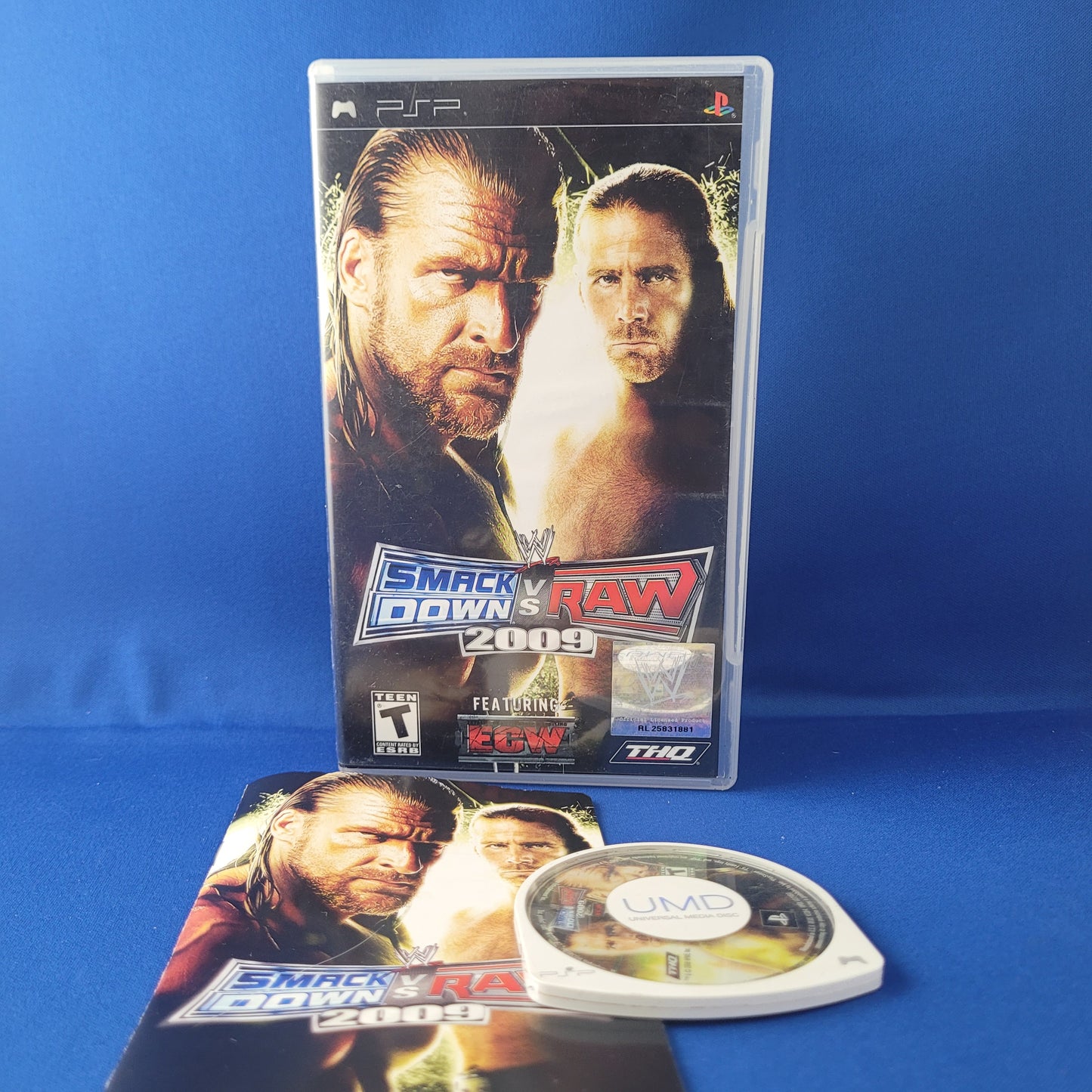 Playstation Portable PSP - WWE Smackdown vs. Raw 2009