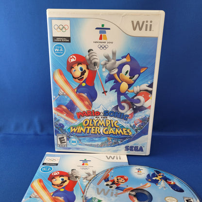 Nintendo Wii - Mario & Sonic At the Olympic Winter Games (Vancouver 2010)