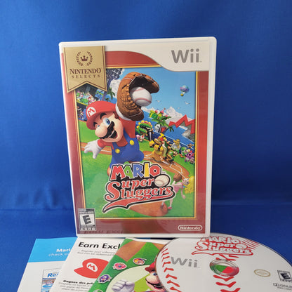 Nintendo Wii - Mario Super Sluggers - Nintendo Selects