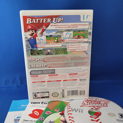 Nintendo Wii - Mario Super Sluggers - Nintendo Selects