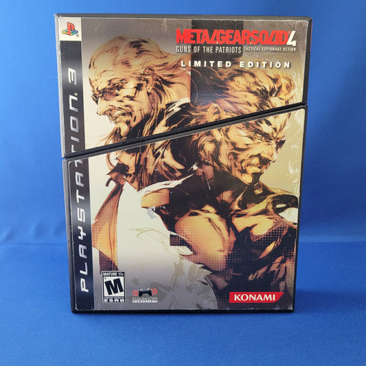 Playstation 3 (PS3) - Metal Gear Solid 4: Guns of Patriots - Limited Edition