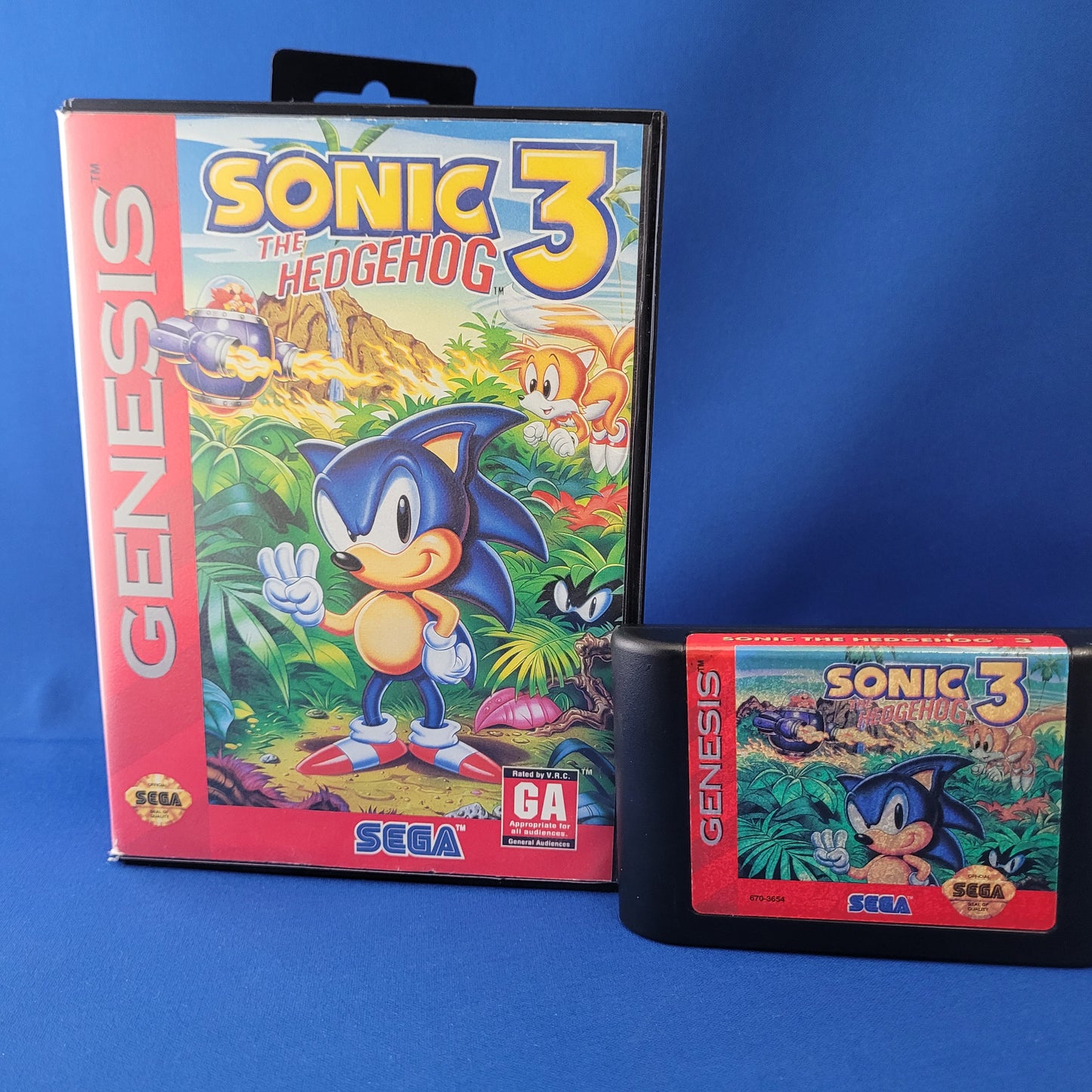 Sega Genesis - Sonic the Hedgehog 3