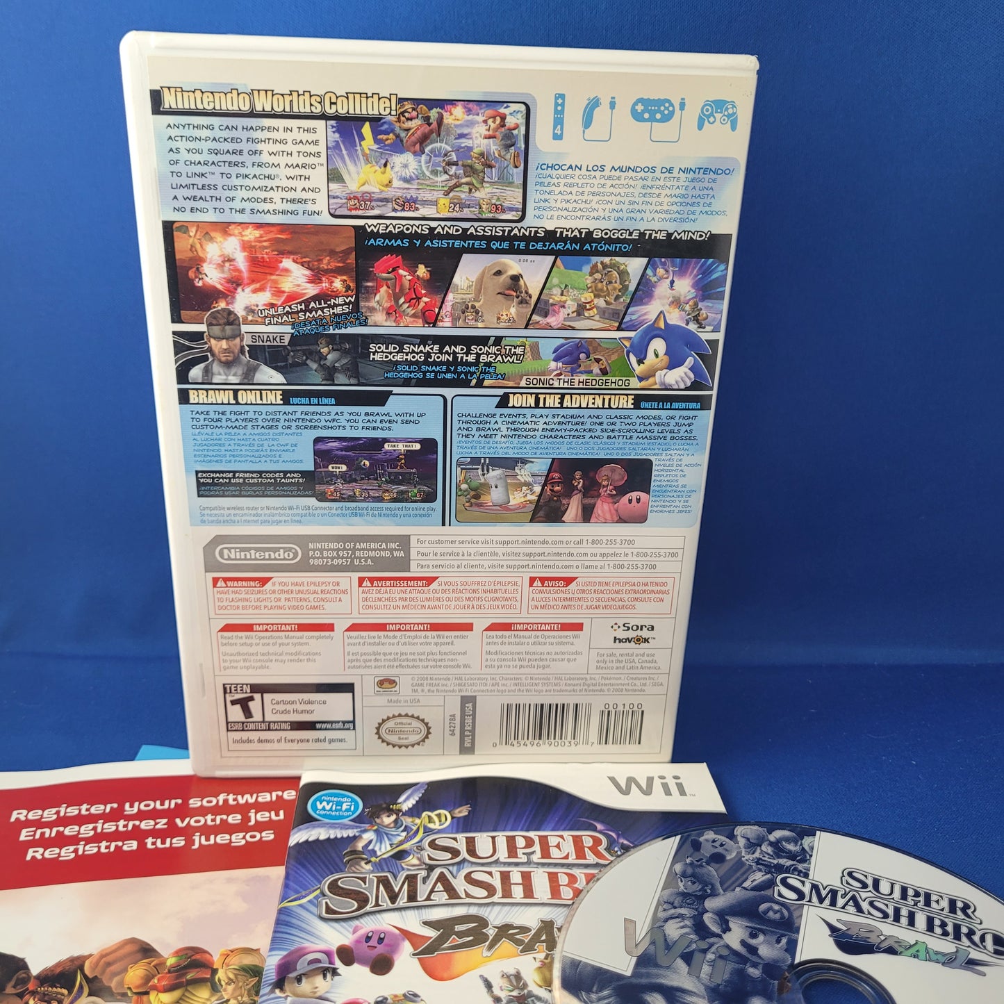 Nintendo Wii - Super Smash Bros. Brawl