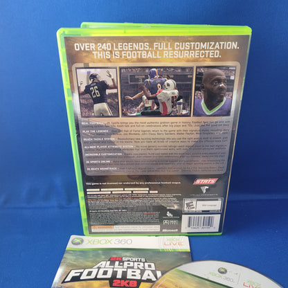 Xbox 360 - 2K Sports All-Pro Football 2K8