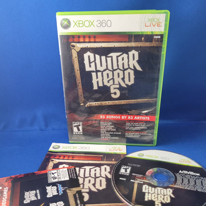 Xbox 360 - Guitar Hero 5