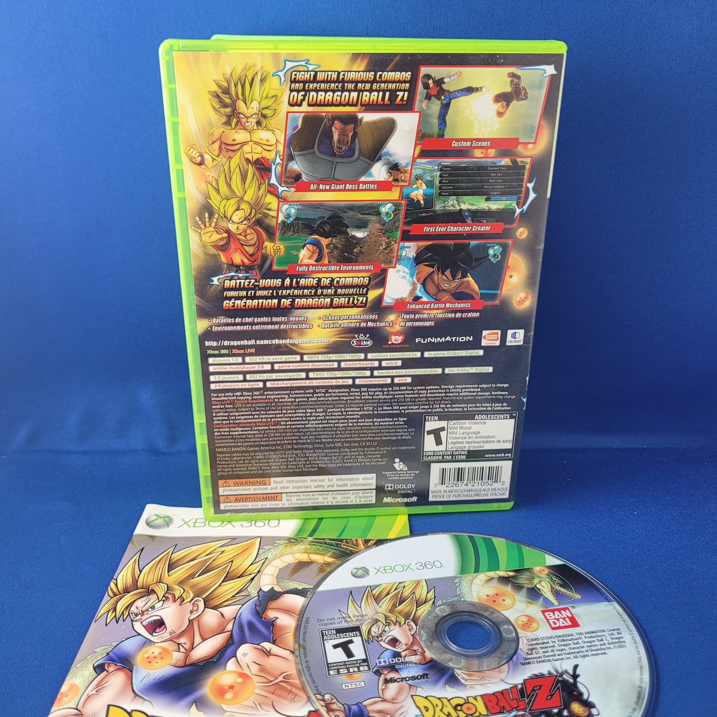 Xbox 360 - Dragonball Z: Ultimate Tenkaichi