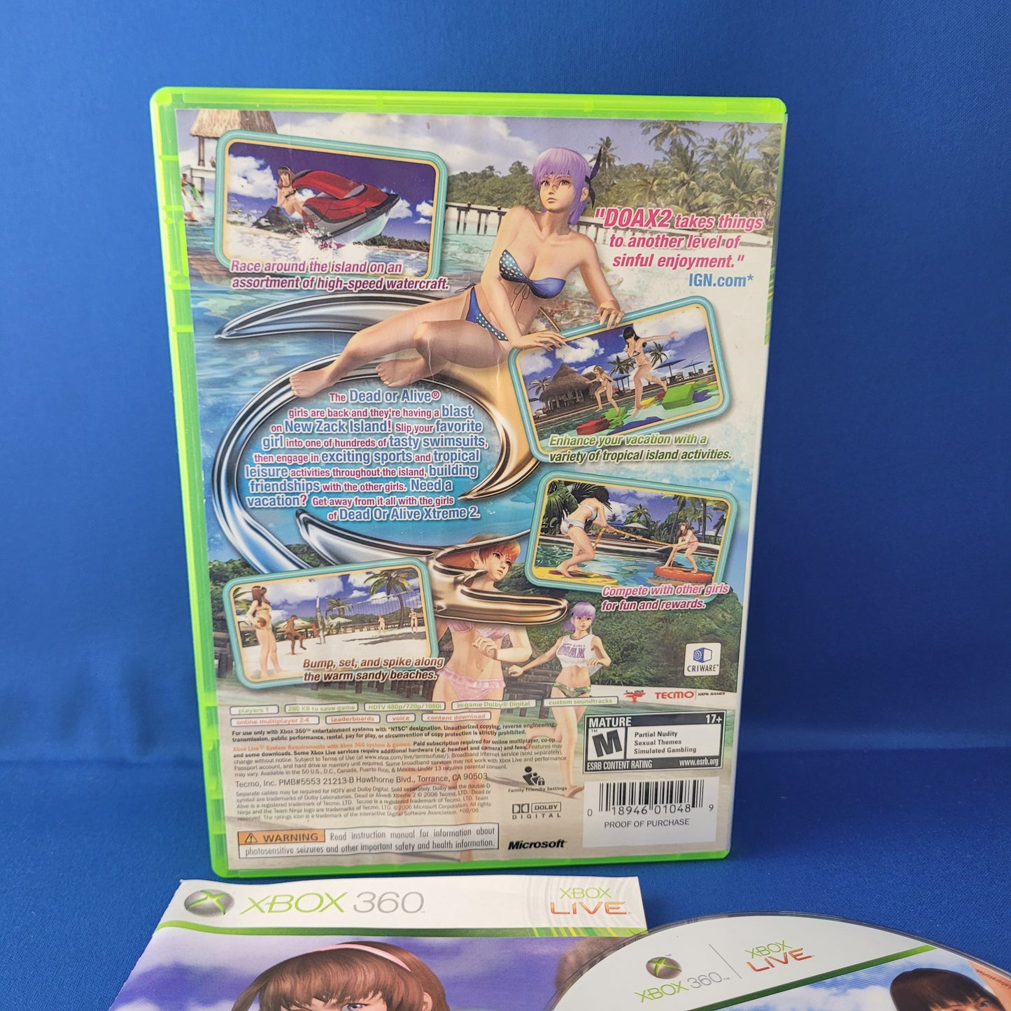 Xbox 360 - Dead or Alive Xtreme 2