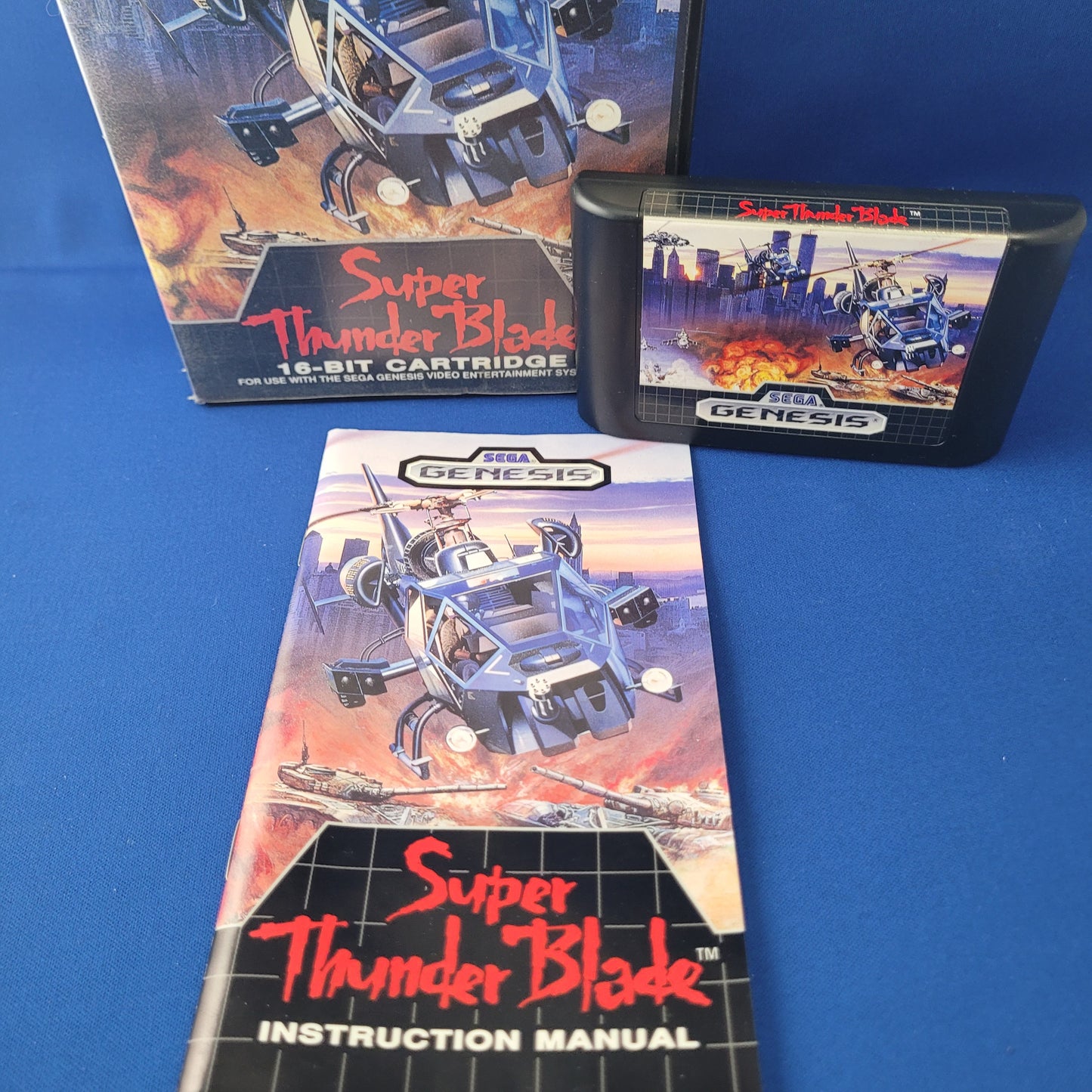 Sega Genesis - Super Thunder Blade