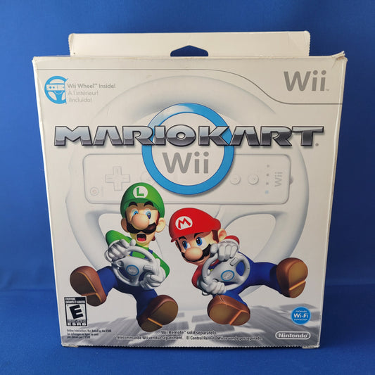 Nintendo Wii - Mario Kart Wii (Wheel Bundle) (NEW - Open Box)