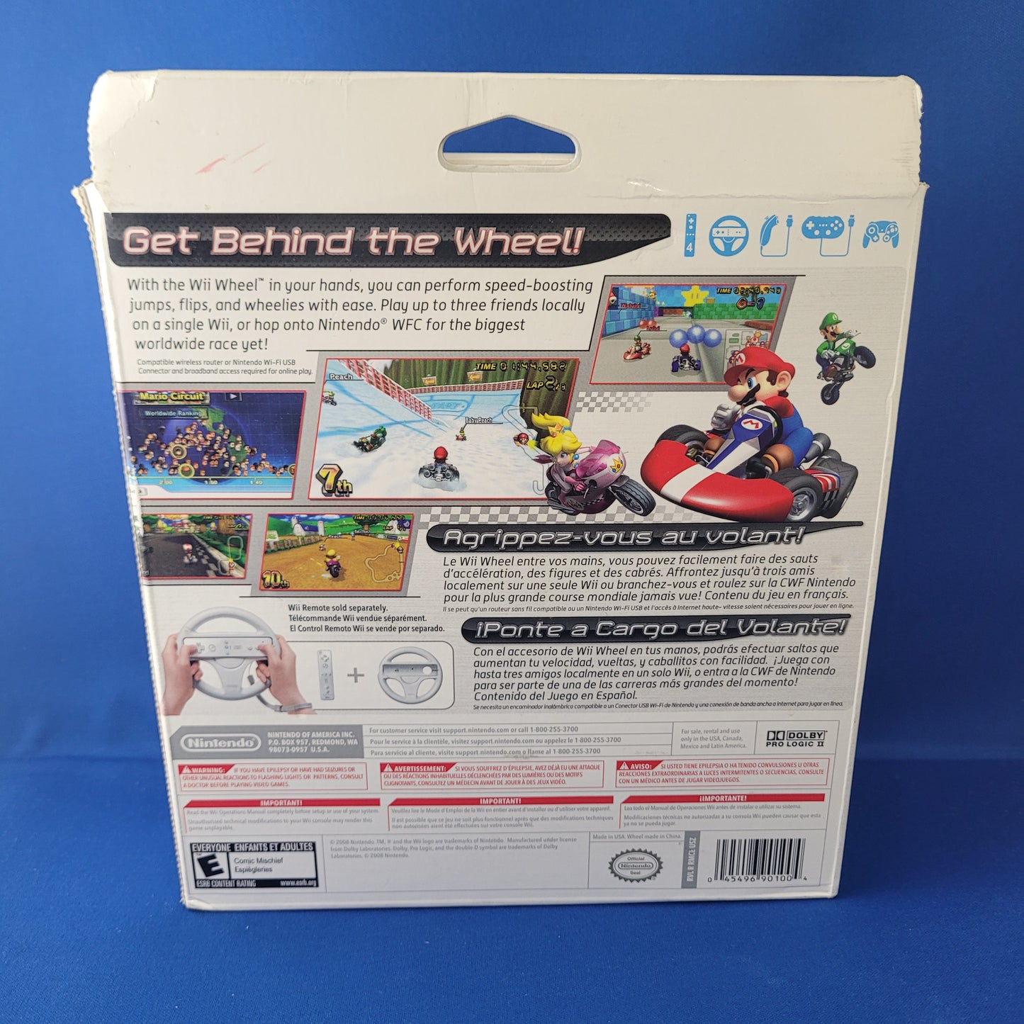 Nintendo Wii - Mario Kart Wii (Wheel Bundle) (NEW - Open Box)