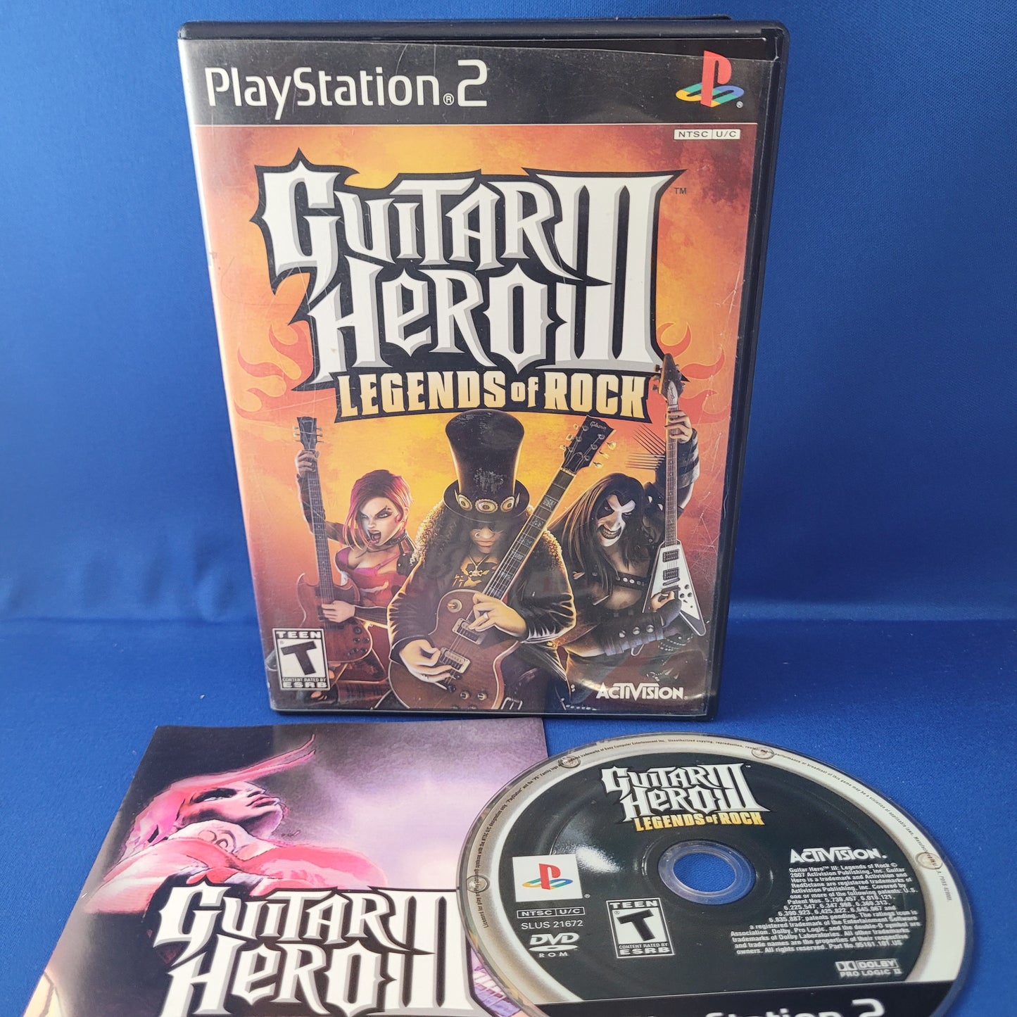 Playstation 2 (PS2) - Guitar Hero III: Legends of Rock