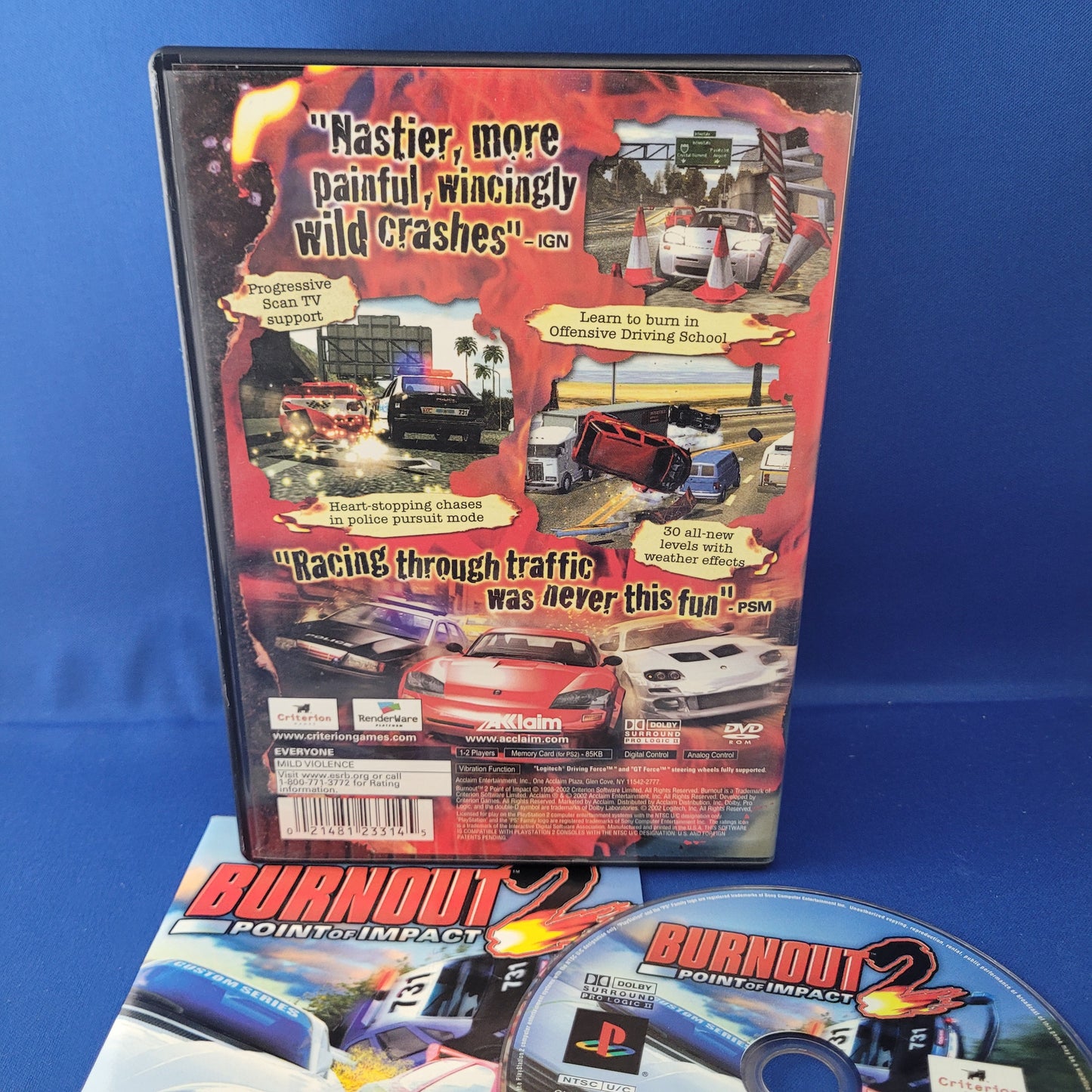 Playstation 2 (PS2) - Burnout 2: Point of Impact