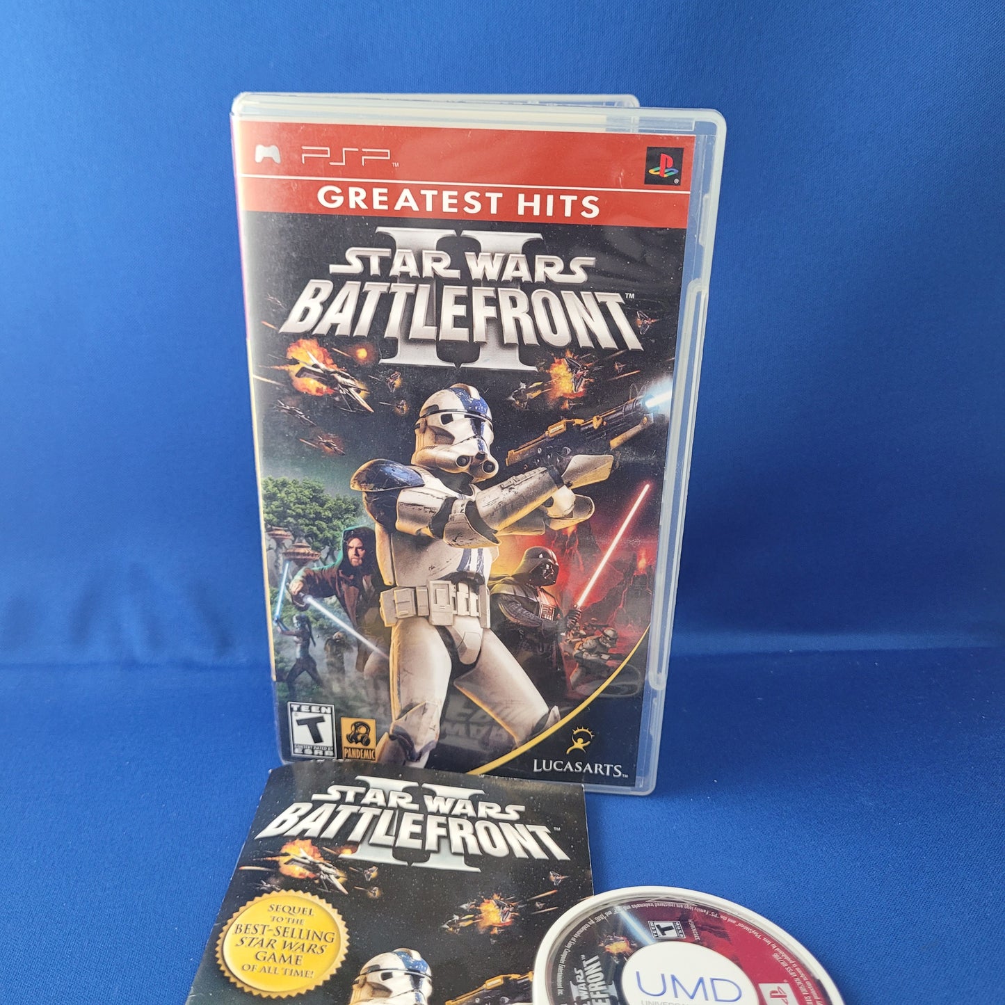 Playstation Portable PSP - Star Wars Battlefront II (2) - Greatest Hits