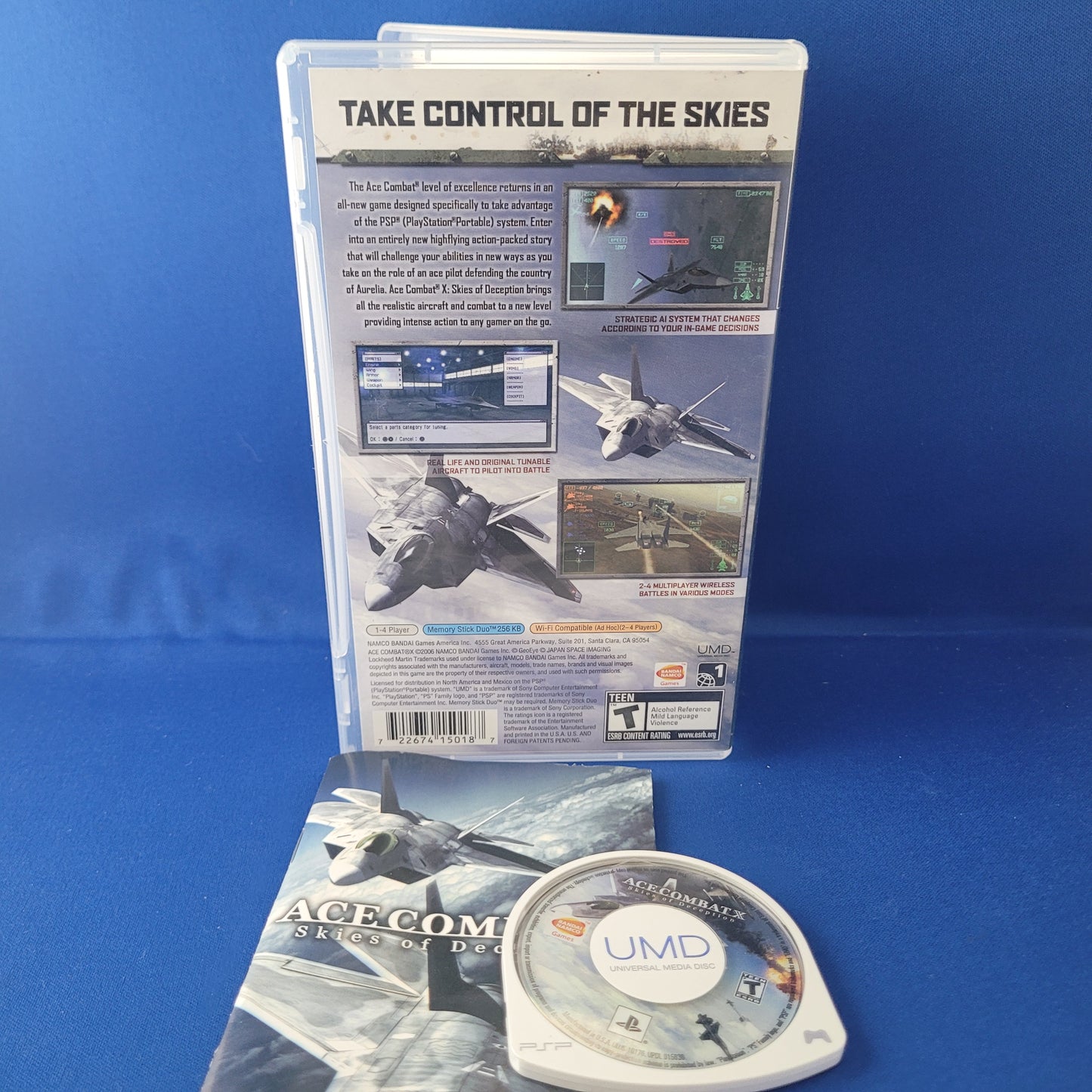 Playstation Portable PSP - Ace Combat X: Skies of Deception