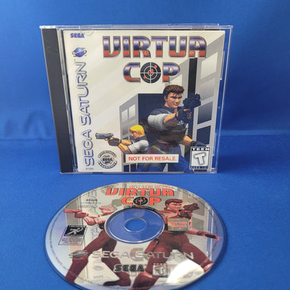 Sega Saturn - Virtua Cop (Not for Resale)