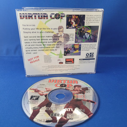 Sega Saturn - Virtua Cop (Not for Resale)