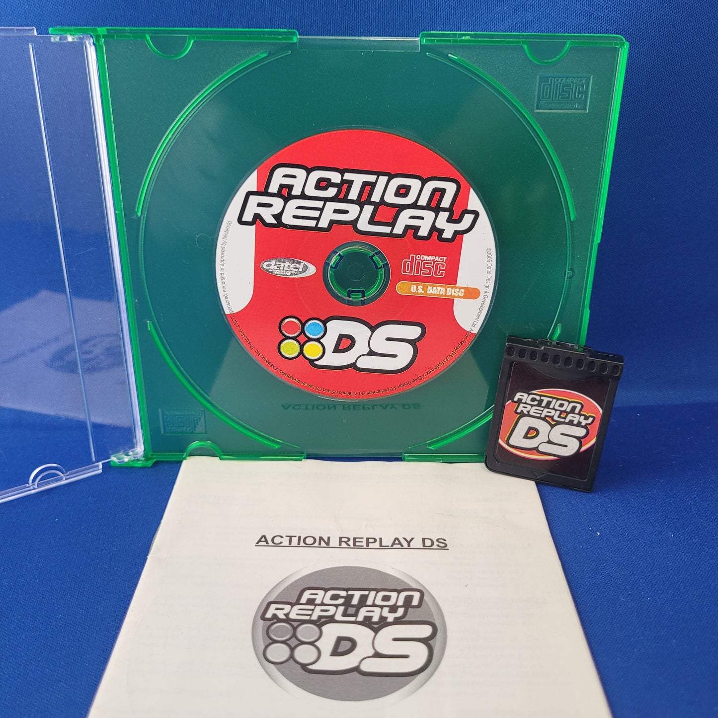 Nintendo DS - Action Replay DS (w/ Data Disc & Manual)