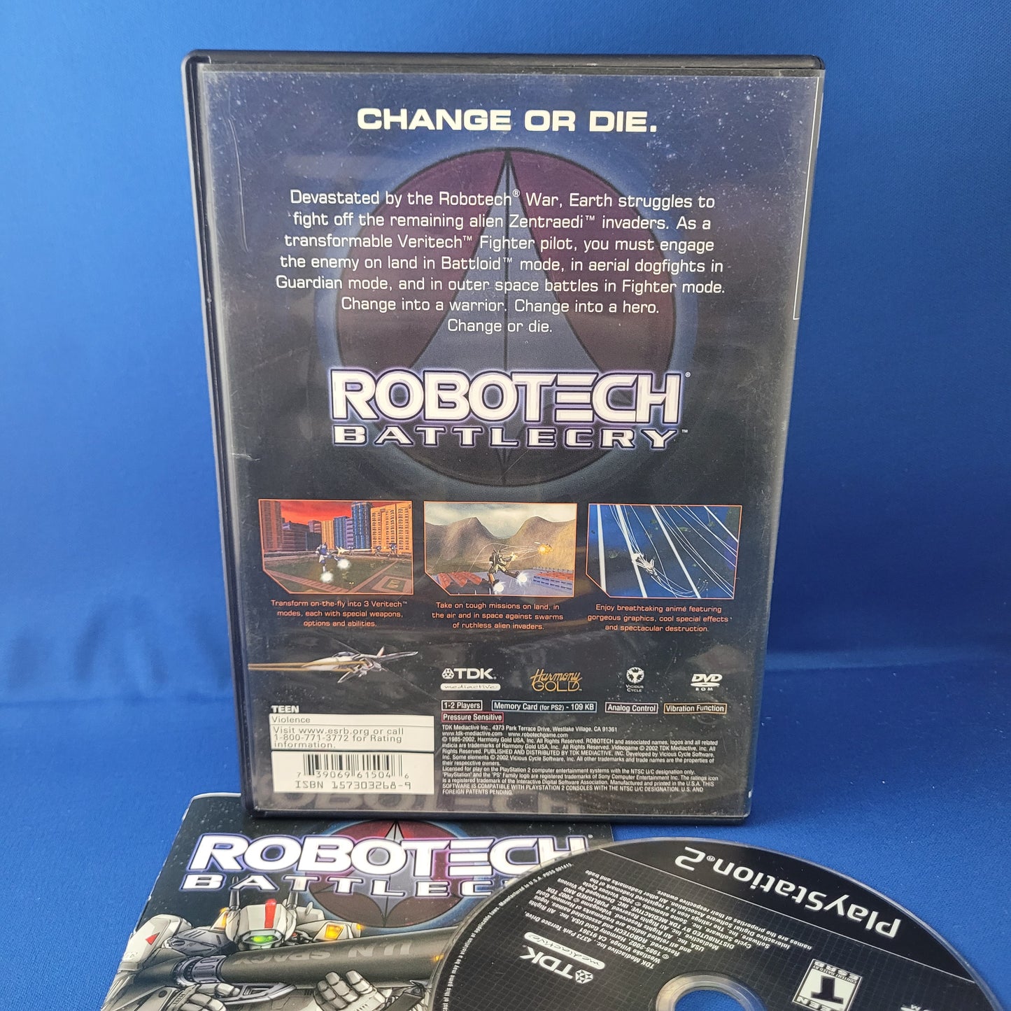 Playstation 2 (PS2) - Robotech: Battlecry