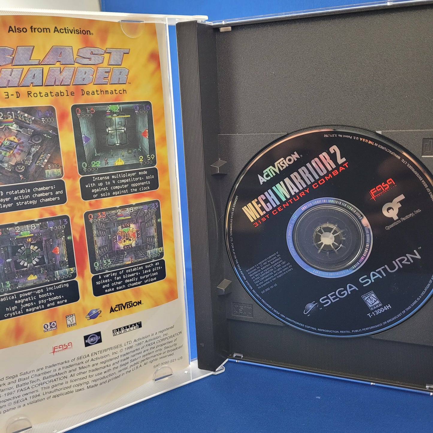 Sega Saturn - Mech Warrior 2