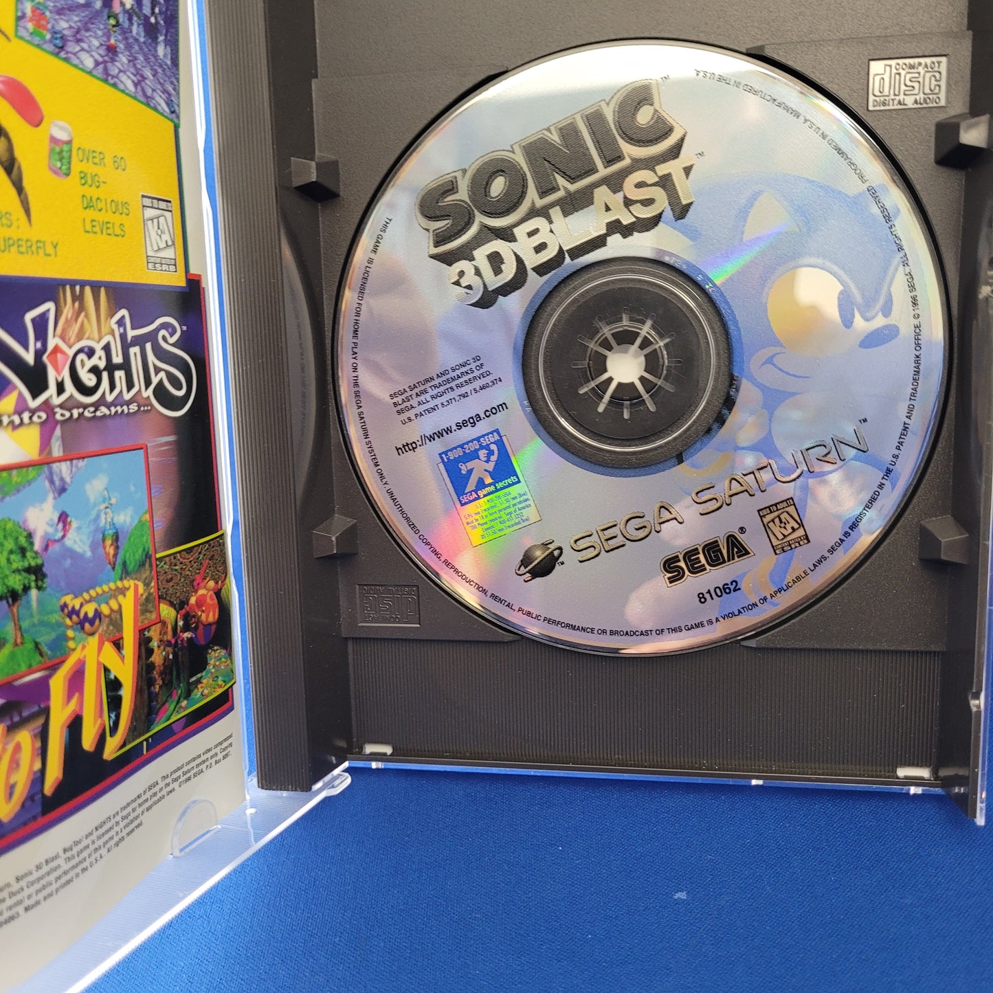 Sega Saturn - Sonic 3D Blast