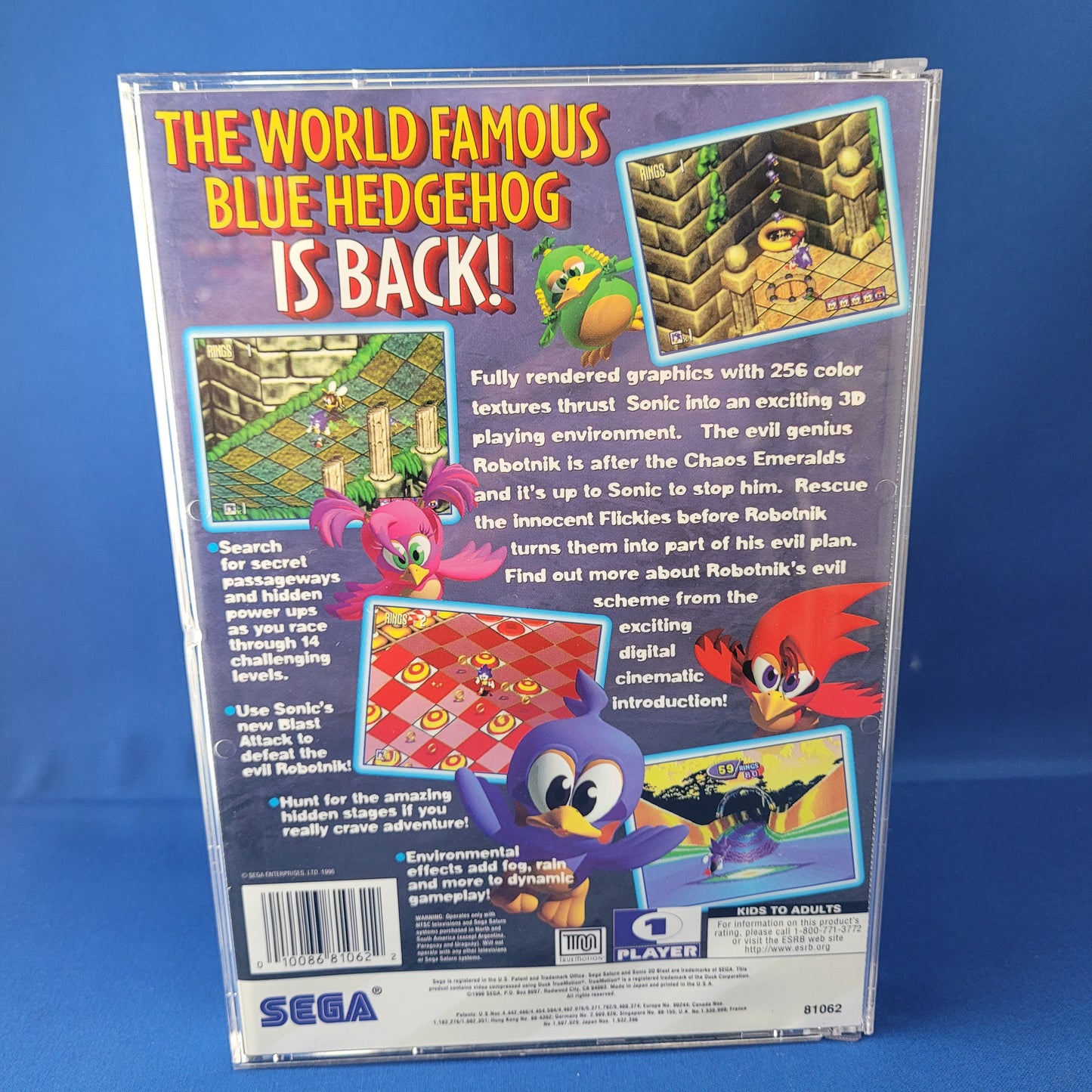 Sega Saturn - Sonic 3D Blast