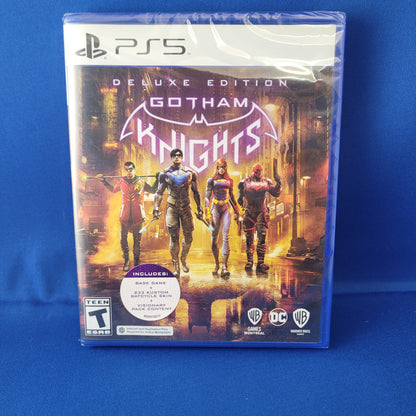 Playstation 5 (PS5) - Gotham Knights Deluxe Edition (NEW)