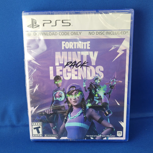 Playstation 5 (PS5) - Fortnite Minty Legends Pack (NEW)