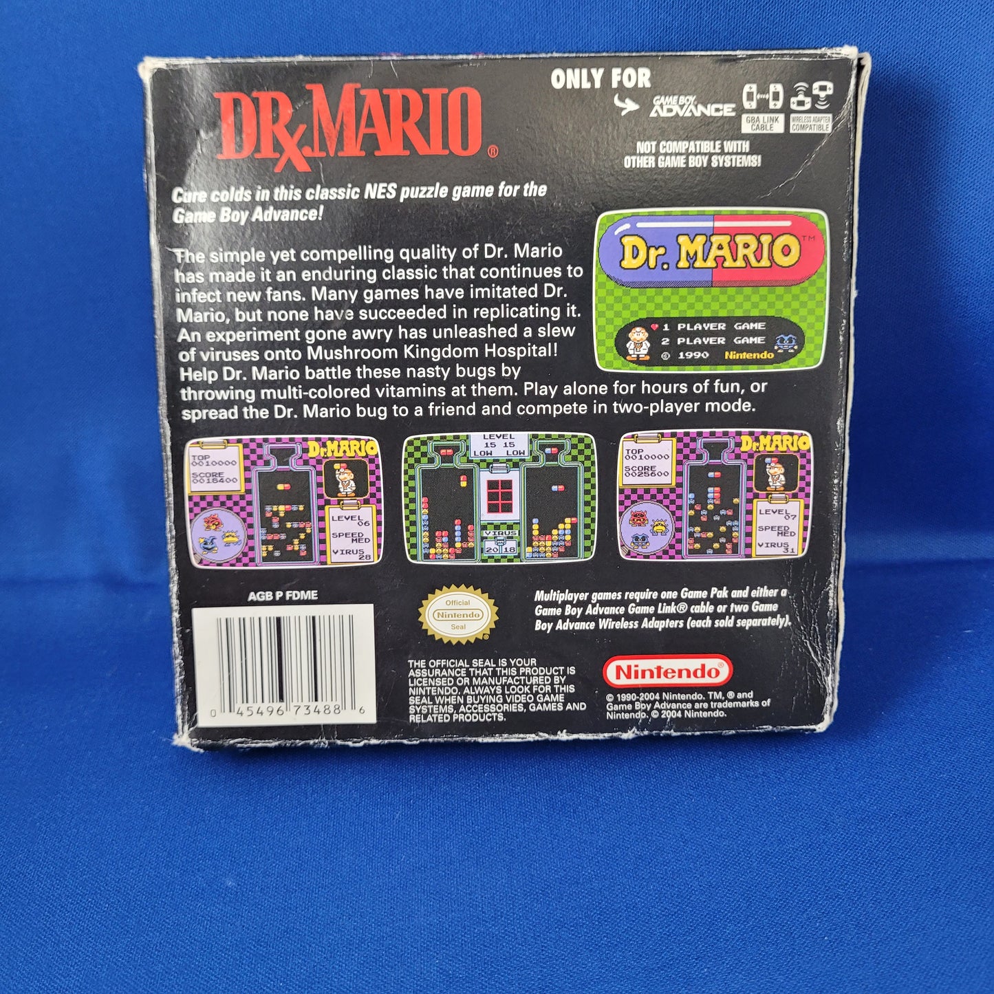 Gameboy Advance (GBA) - Dr. Mario (Classic NES Series) (CIB)