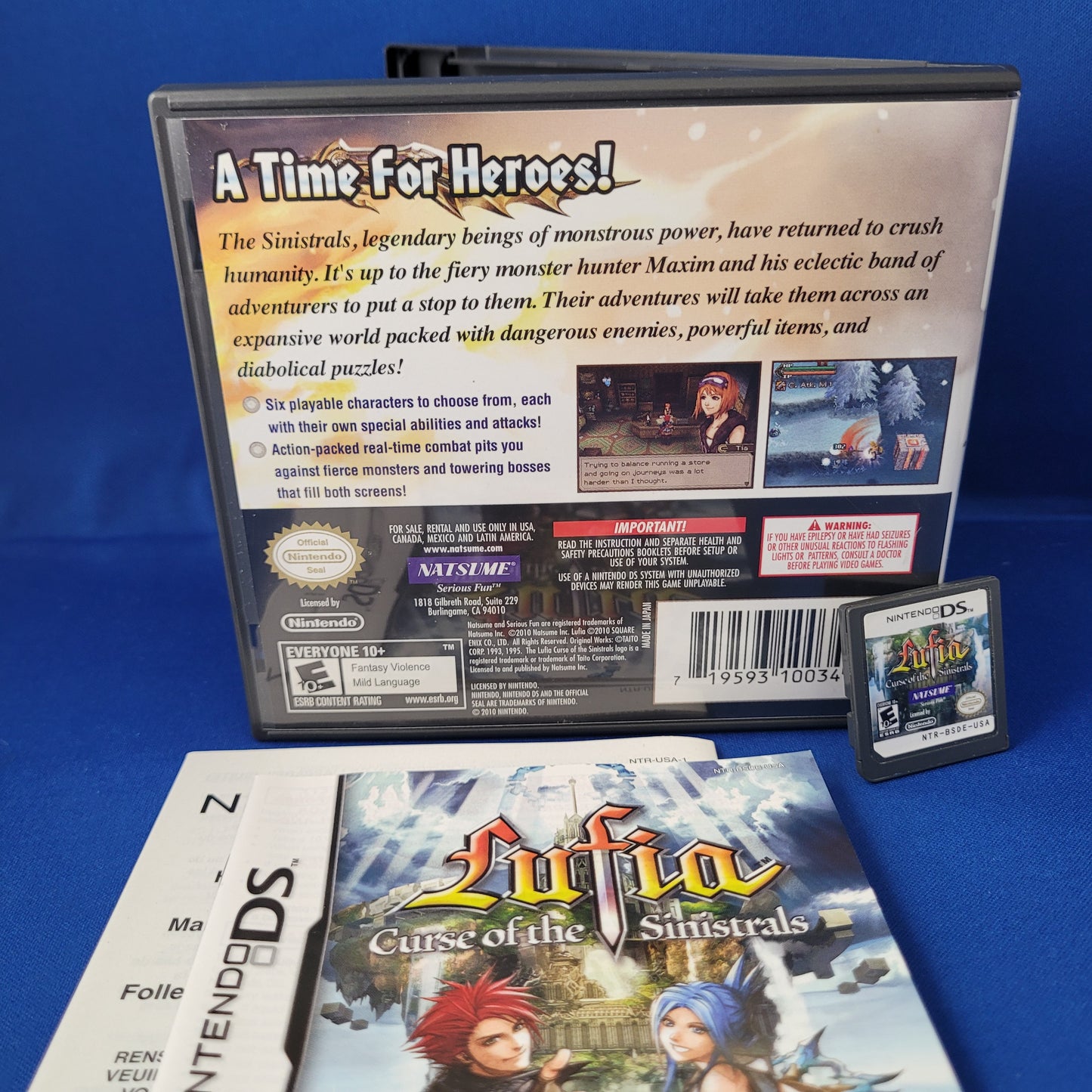 Nintendo DS -  Lufia