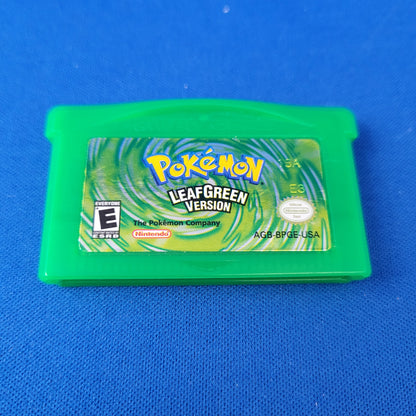 Gameboy Advance (GBA) - Pokemon Leaf Green